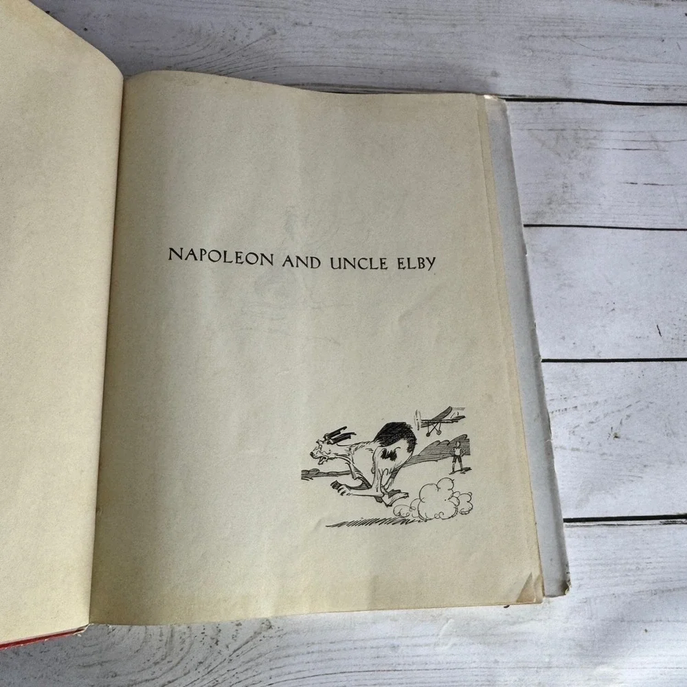 Napoleon & Uncle Elby HC 1945 1st Printing Clifford McBride Damaged Dust‎ Jacket